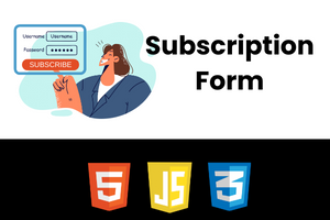 Subscription Form illustration